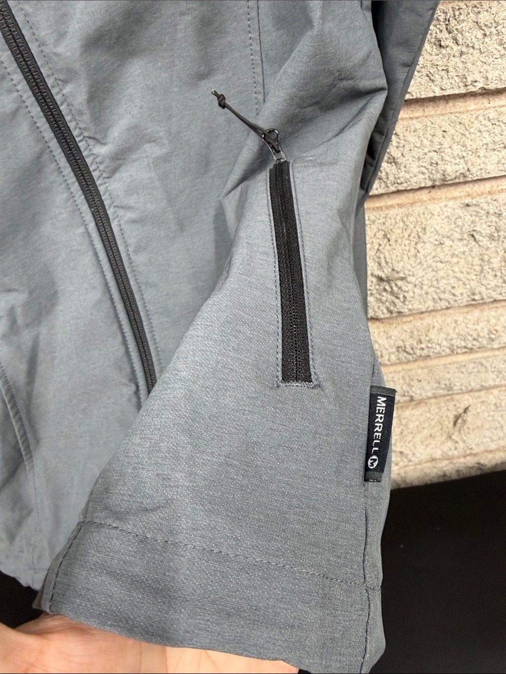 Merrell Gray Utility Jacket with Full Zip - Picture 2 of 5